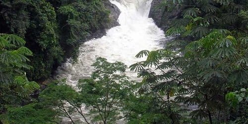Kwa fall is an astonishing waterfall