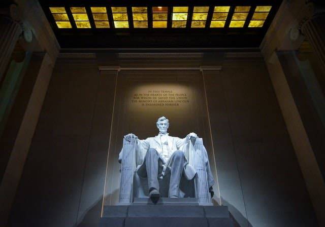 lincoln memorial in Washington, DC 
