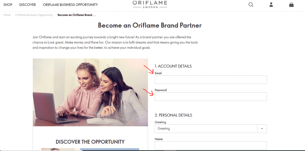 Oriflame network marketing 