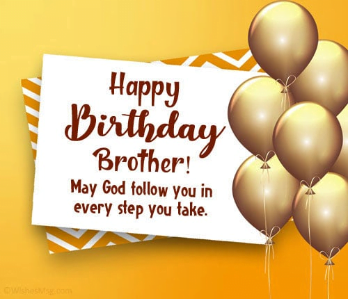 Happy Birthday Prayers for Your Brother