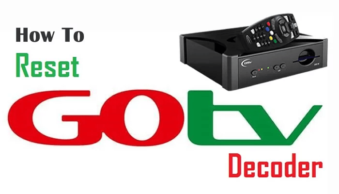 reset the GOtv decoder