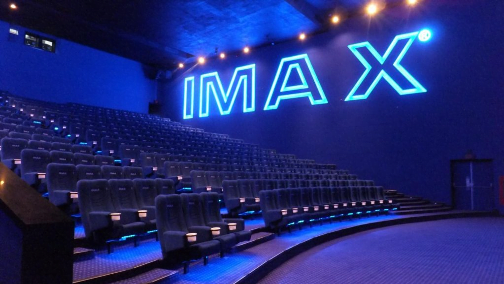 Best place to sit in an Imax theater is the middle seats