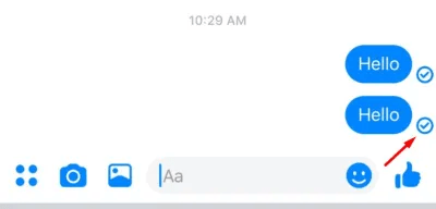 How to know if someone restricted you on messenger