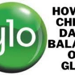 How to check glo data balance