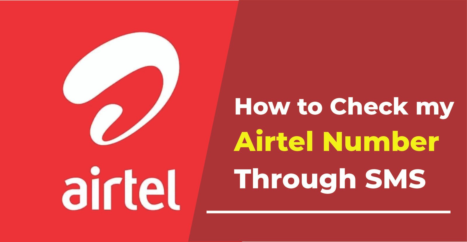 How to Check my Airtel Number Through SMS